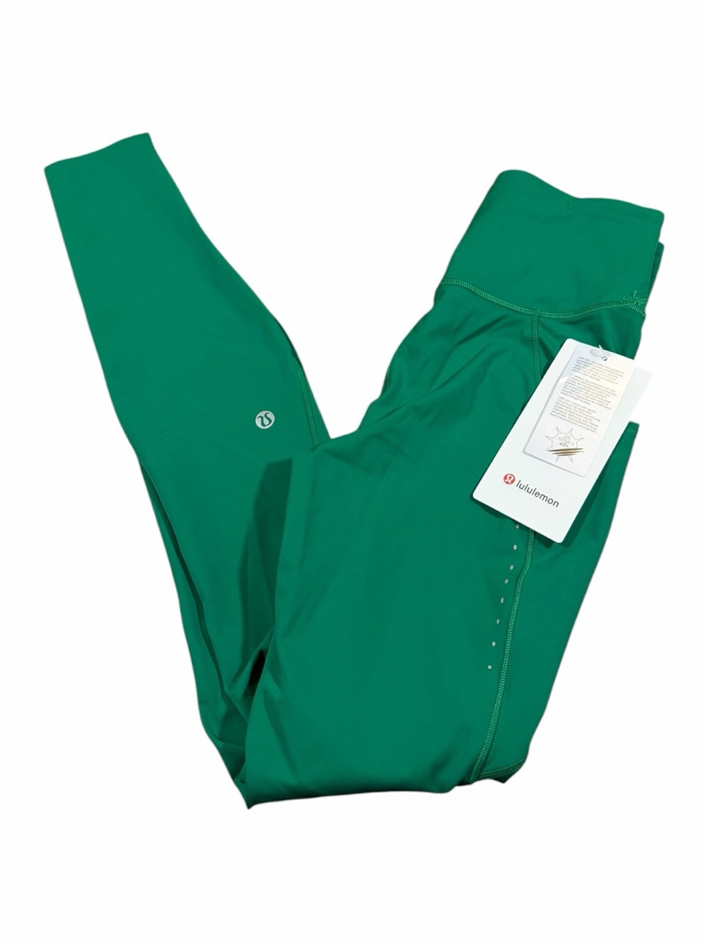 NWT Lululemon Fast and Free High-Rise Tight 28” *Pockets (Raceway Green) Size 4